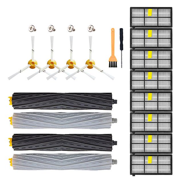 20 piezas accesorios para Roomba 800 860 870 880 890 y 900 960 980 accesorios piezas de aspiradora filtro de cepillo principal