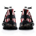 thumbnail image 6 of Red And White Stripes, Background Walking Shoes for Men Woman Lightweight Tennis Fashion Elastic Sports Shoes Cushion Basketball Shoes, 6 of 7