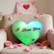 thumbnail image 4 of Decoraciones para San Valentín, adornos para San Valentín, regalos para San Valentín, almohadas de peluche con forma de corazón que brillan en la oscuridad, almohadas de peluche con forma de corazón,, 4 of 6