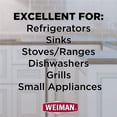 thumbnail image 2 of Weiman Stainless Steel Cleaning Wipes - Removes Fingerprints, Residue, Water Marks and Grease From Appliances - Works Great on Refrigerators, Dishwashers, Ovens, Grills and More - 30 Count (2 Pack), 2 of 8