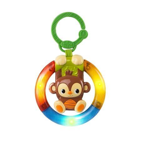 Grow Monkey - Bright Starts Shake & Glow Monkey Take-Along Toy