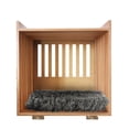 thumbnail image 3 of Casita mascotas perro gato pequeño Buro Mesa Noche Mdf  Y Organizador + Cojín, 3 of 7