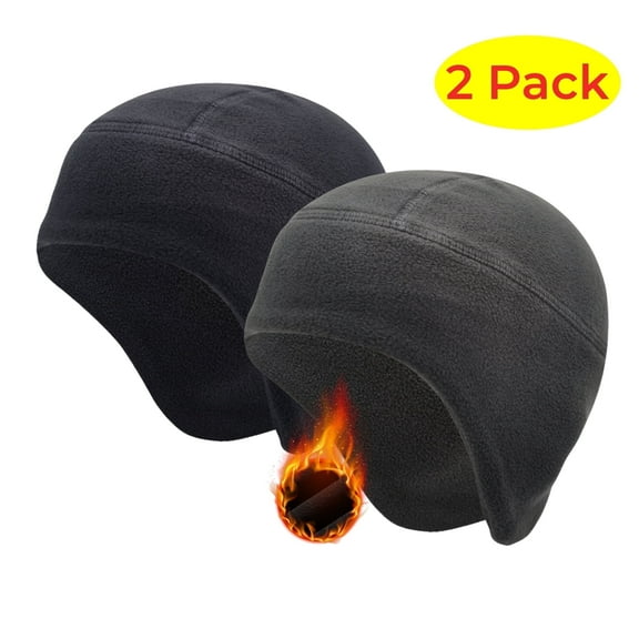 voofly Thermal Windproof Beanie, 2 Pack, Gray, One Size