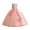 Pink, variant on TBWNWG Elegant Girls Long Performance Dress with Sequin Appliques for Stage and,Size 8-9 Years