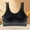 A_ Black, variant on Women's Cozy Ribbed Everyday Bras Comfort Revolution Easylite Wireless T-Shirt Bra, Pullover Wirefree T-Shirt Bra Khaki Free Size