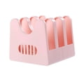 thumbnail image 3 of Black Plastic Pot Lid Organizer for Cabinet, Space-Saving Lid Holder for Pans and Pots, 13x13cm, 3 of 9