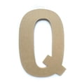 thumbnail image 3 of Lettre Q en bois du décor Lerman, 3 of 4