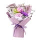 thumbnail image 3 of Ramo de Flores Artificial Soledad Jabón de Baño Decoración Violeta Aniversario de Boda, 3 of 10