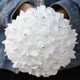 thumbnail image 5 of Ramo de boda Qarigey flores PE 10piezas Cinta roja vino, 5 of 6