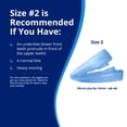 thumbnail image 3 of ZQuiet, Anti-Snoring Mouthpiece, Comfort Size #2, Single Refill, Blue Made in USA, BPA-Free, Medical-Grade Material, 3 of 6
