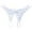 White, variant on Crotchless Lingerie 1PC Black Lace Thongs Women Thongs Underwear Cute Underwear L