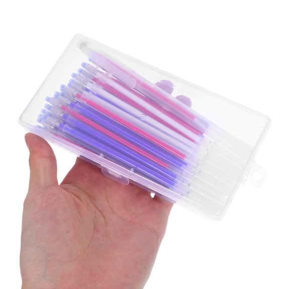 PENIKOKO Heat Erasable Fabric Marking Pens, Assorted Colors, Water Soluble Sewing Markers with 1mm Fine Point Refills