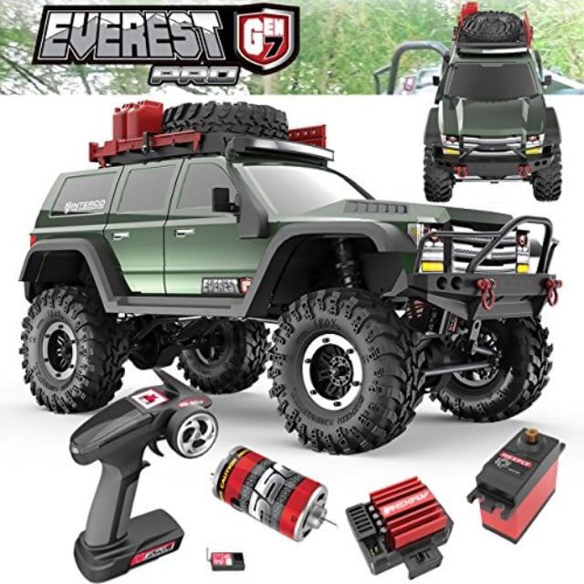 Redcat Racing RER09588 Everest Gen7 Pro 1 by 10 Scale 4 x 4 Truck, Green - Walmart.com