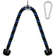 thumbnail image 1 of Piao Heavy Duty Tricep Rope 36 Inches Pull Down Fitness Cable Attachment Machine Coated Nylon Rope With Stainless Steel Snap Hook, 1 of 5