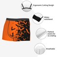 thumbnail image 6 of JUNZAN Halloween Bats Mens Underwear Boxer Briefs for Men’s-X-Large, 6 of 7