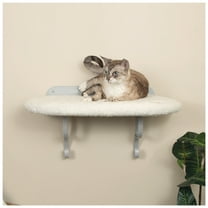 K&H Pet Products Universal Wall Mount Cat Shelf Natural 24 X 14 Inches