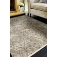 thumbnail image 2 of 4'x6' Sand Grey Machine Woven Distressed Vintage Traditional Indoor Area Rug, 2 of 10