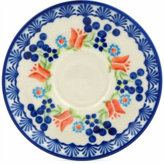 Polmedia Tulip Berries 5.5'' Saucer