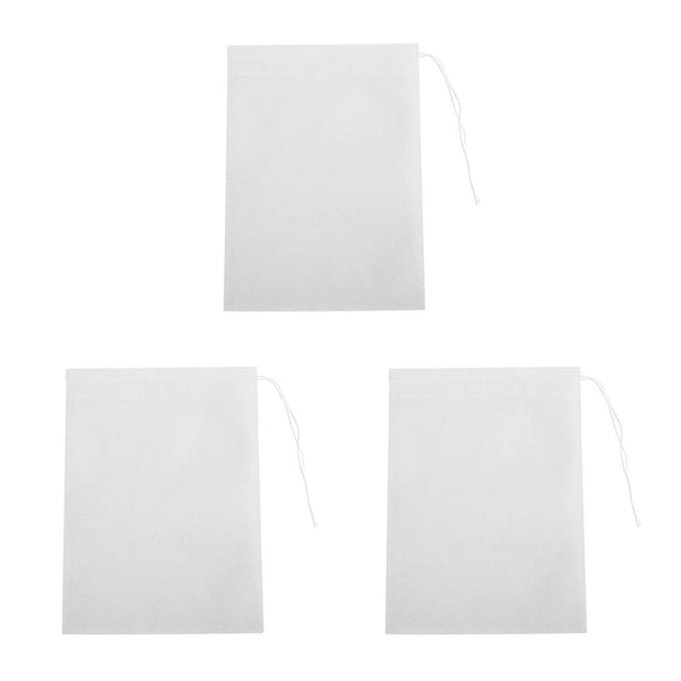 Bearachild Bolsitas de té de un solo uso, ligeras, vacías, de alimentaria, perfumadas, convenientes bolsas de hierbas con cordón, 100 Uds., Type1 NO1 Bearachild CBP432482