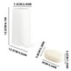 thumbnail image 3 of Fiudx Molinillo de Jabón de Pared, Dispensador Manual de Jabón, Liberación Ajustable de Jabón En Polvo, Diseño Impermeable, Cámara de Secado para Guardar Jabón, Organizador de Baño, Juego de 2 Piezas, 3 of 7