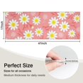 thumbnail image 5 of Pink Daisy Flower Yellow Centers Pattern Kitchen Rug Mat,Kitchen Runner Rugs Non Skid Washable,Decorative Kitchen Floor Mats for Kitchen,Sink,Laundry,17"X47", 5 of 5