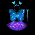 thumbnail image 1 of SHREWD LED Niños Disfraz Props Princesa Hair Hoop Luces Traje 2-8 Años Alas De Mariposa Ángel Luminosas Gao Jiahui unisex, 1 of 2