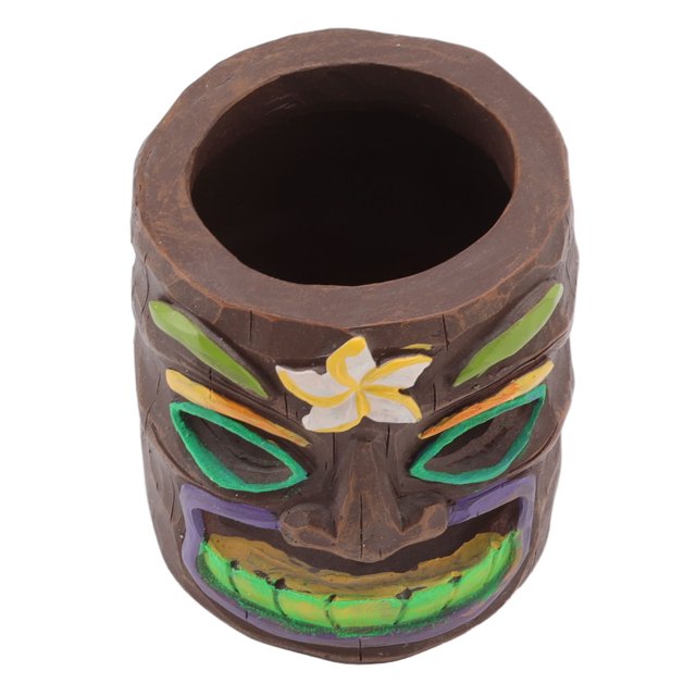Cepillo de Maquillaje Votra, Cara de Árbol Múltiple Propósito Cenicero de Mueca Fluorescente decorativa para Jardín