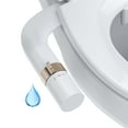 thumbnail image 1 of Non-Electric Slim Bidet Attachment for Toilet – Dual Self-Cleaning Nozzles, Adjustable Water Pressure, Feminine & Rear Wash, Brass Inlet, Easy Installation – Multiple Color & Trim Options Available, 1 of 8