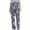 Navy, variant on FAZVAOO Womens Pajama Pants,Butterfly Printed Elastic Waist Pants Full Length Sleep Bottoms