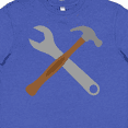 thumbnail image 4 of Inktastic Future Carpenter Tools Hammer Wrench Youth T-Shirt, 4 of 5