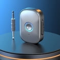 thumbnail image 4 of Adaptador Auxiliar Bluetooth 5.3 para Coche con Reducción de Ruido, Conector de 3,5 mm, Receptor de Audio Inalámbrico Estéreo con Micrófono para Altavoz., 4 of 5