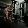 thumbnail image 1 of Phenofice Dumbbell Attachment Gym Weight Stack Pin Black Steel Arm Exercise 1Pack, 1 of 7