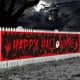 thumbnail image 3 of Halloween Banner Backdrop, 9.9 Feet Happy Halloween Fence Banner Yard Signs Flag For Indoor Outdoor Photo Booth Posing Props Bd, 3 of 4