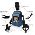 thumbnail image 5 of HELLHERO Cowboy Cat Pattern Design Women Crossbody Bag for Women Polyester Cross Body Purse with with Shoulder Strap, 5 of 7
