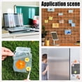 thumbnail image 5 of 3sets 100pcs PET & EVA Laminating Pouch Film Photo Protecting Sheets for Hot Laminator Rectangle White 160x110x0.1mm, 5 of 5