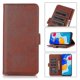 thumbnail image 1 of Funda de piel con textura de vaca para Motorola Moto G32, marrón, 1 of 5
