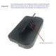 thumbnail image 4 of Wosthever Relojes electrónicos para vehículos Tamaño fácil y portátil para una sincronización conveniente Plástico de alta precisión Electrodomésticos, 4 of 6