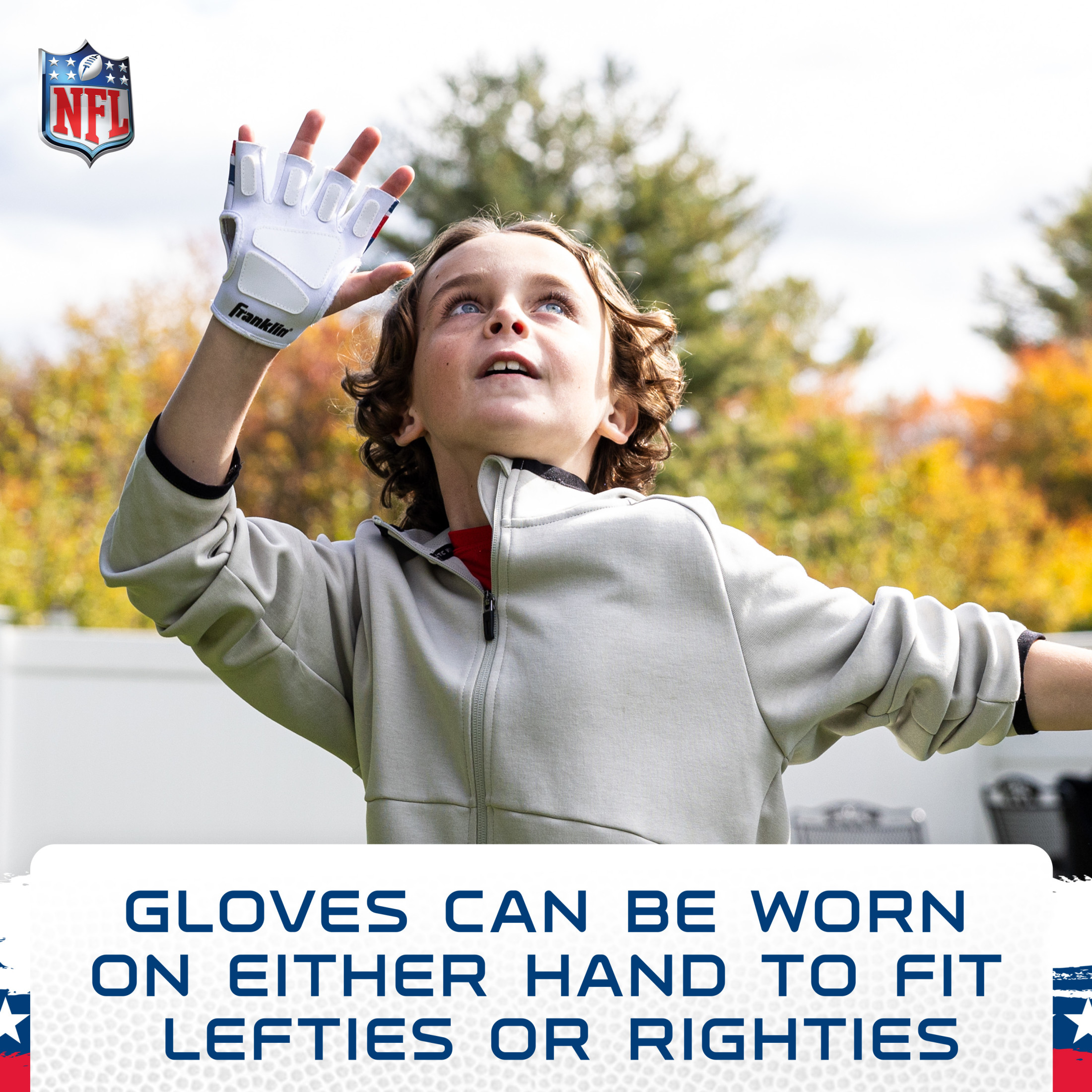 Franklin Sports NFL Sticky Fingers Junior Football Set photo 4