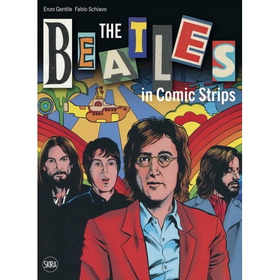 The Beatles in Comic Strips, (Hardcover)