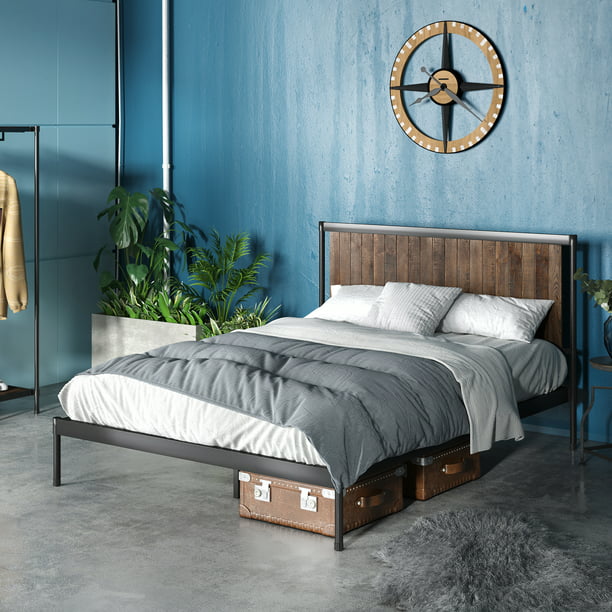 Featured image of post Wooden Bed Frames Full Walmart / Wooden bed frames come in different sizes and designs.