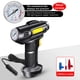 thumbnail image 5 of Inflador de neumáticos portátil Aaa150PSI, compresor de aire, bomba de aire para neumáticos de coche, 12 V, con manómetro digital y luz LED de emergencia, para plásticos., 5 of 9