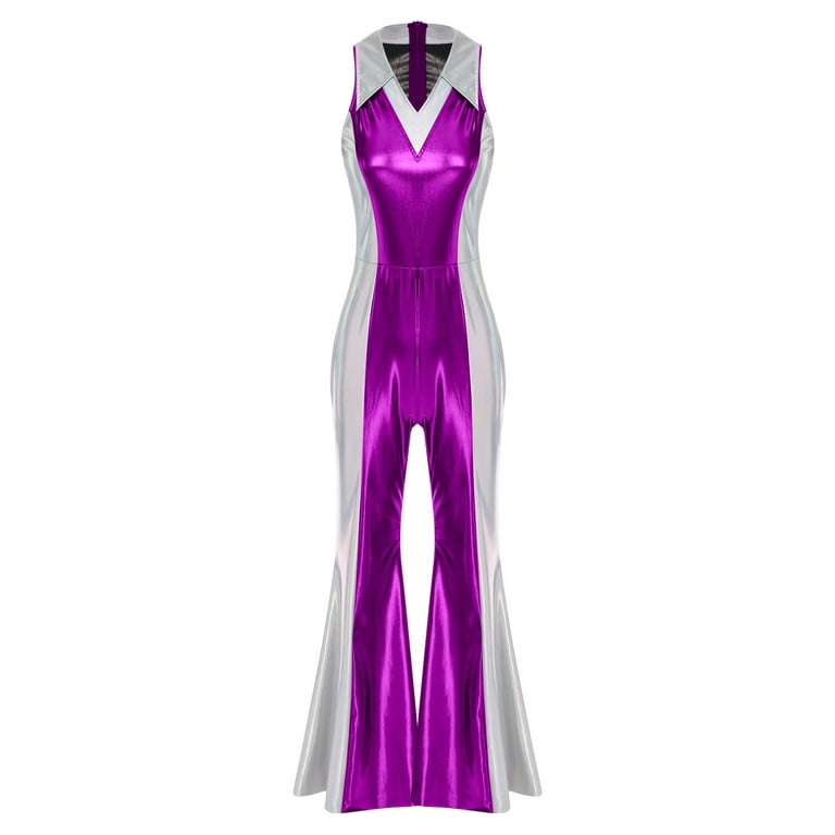 70 prom dress costume Pink Polyester Maxi Dress for Halloween Costume Groovy 70s Prom Queen