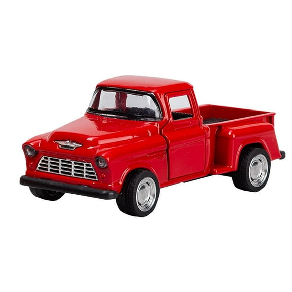 Christmas Red Truck Pull Back Car Toy Christmas Desktop Decoration Christmas Gift for Kids