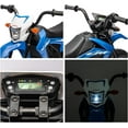 thumbnail image 4 of EastVita 6V Electric Kids Ride-on Motorcycle [Licensed Honda],Toddler Motorbike with Training Wheels,Rechargeable Battery Headlight for Children Girls Boys,3 Age+ Blue, 4 of 6