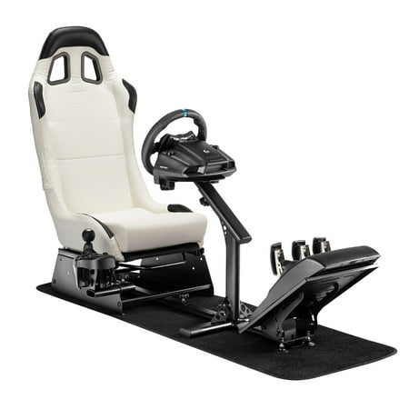 Simulador Gamer Blanco Volante Thrustmaster Fanatec Logitech