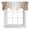 Brown, variant on Light Purple Ombre Tie Up Valance Curtains for Windows, Kitchen Curtains Window Shades, Modern Gradient Abstract Art Light Filtering Roman Curtain Valances for Bedroom/Bathroom/Cafe 42"x12"