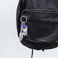 thumbnail image 6 of Cartoon Pendant Badminton Ball Keychains Cute Rings Handbag Carry Schoolbag Pvc Student, 6 of 6