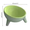 thumbnail image 3 of Raised for Cat Bowls for Indoor Cats Protect Pet's Spine Single Bowls 15° 4 Opti, 3 of 11