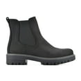 thumbnail image 2 of Cliffs by White Mountain Mastery Women's Chelsea Boots Color: Black Fabric Size: 7.5 WIDE, 2 of 4