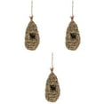 thumbnail image 2 of KAKOWELY Hanging Bird Nest Dark Brown Teardrop Rustic Style 3Pcs 13.8X4.3X4.3in, 2 of 6
